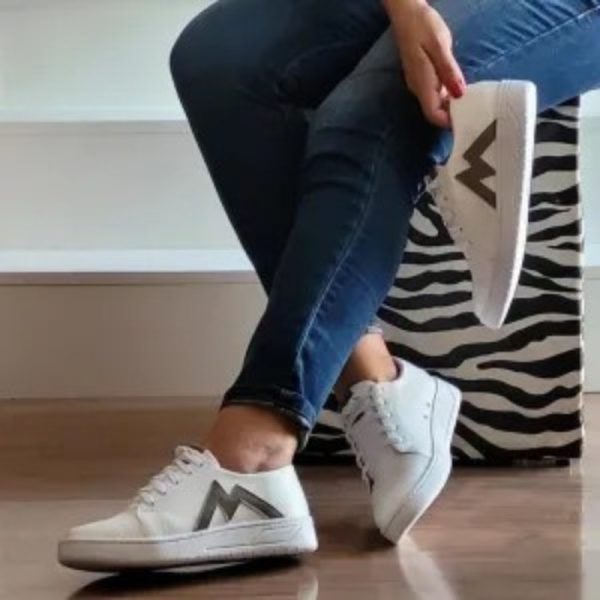 M032-Tênis Casual Feminino Mille